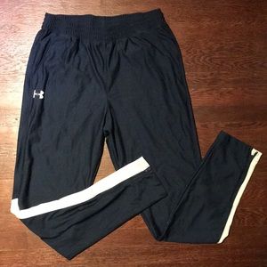 UA navy fitted joggers